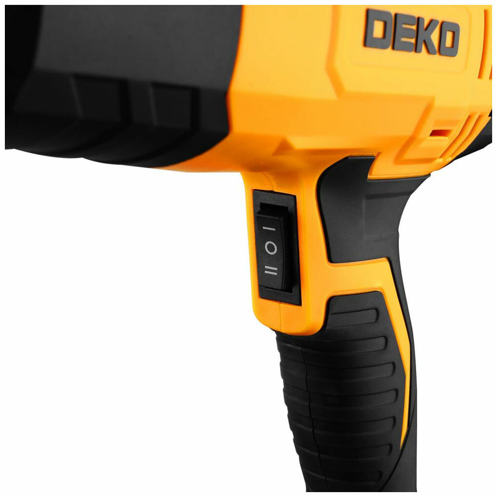 Обзор: Фен технический Deko HG-2200, желтый/черный