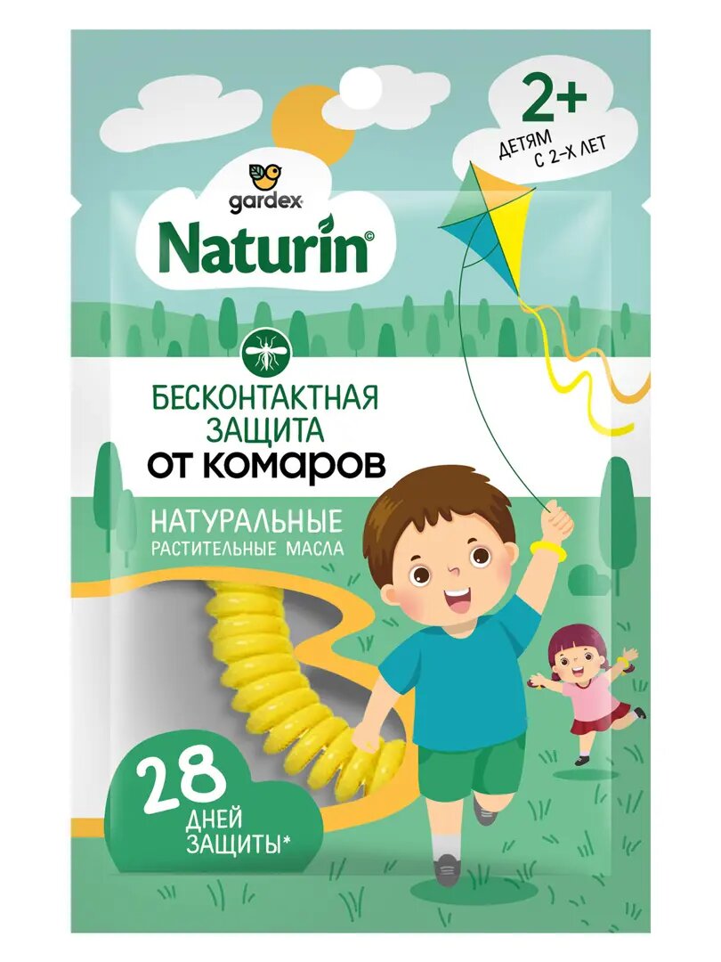 Браслет от комаров Gardex Naturin блок