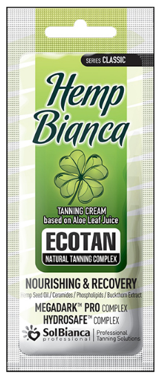 SOLBIANCA Крем для усиления загара “Hemp Bianca”, 15 мл — фото 1