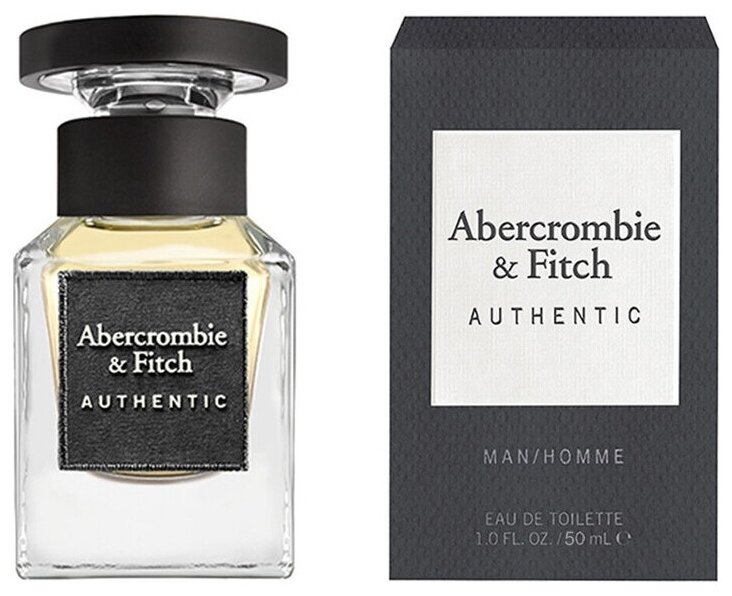 Туалетная вода Abercrombie & Fitch Authentic Man, аромат для мужчин, 50 мл (ref. 237)