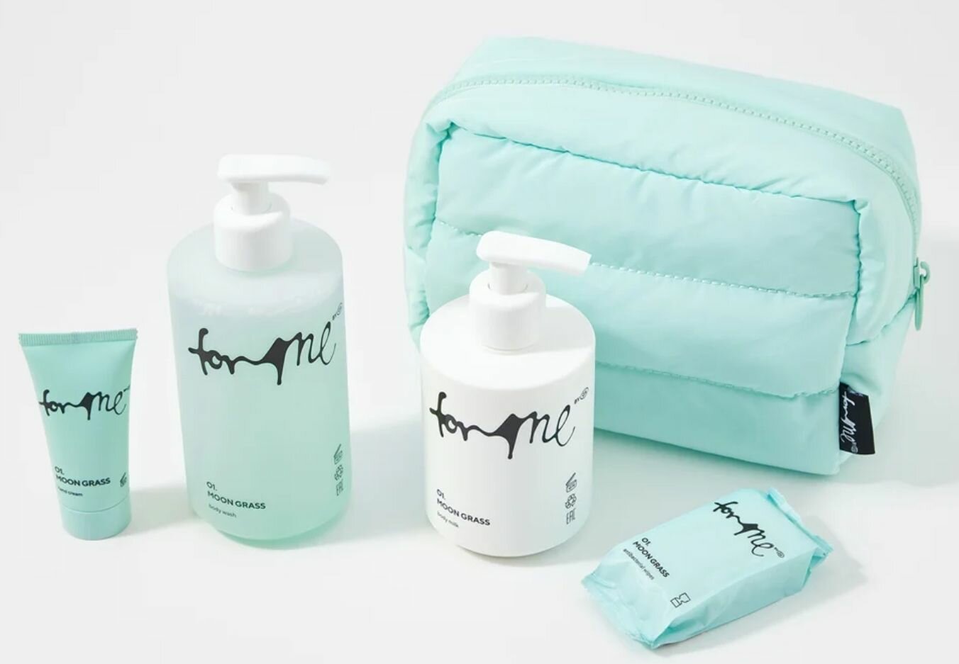 FOR ME by gold apple body care set moon grass Подарочный набор- Косметичка