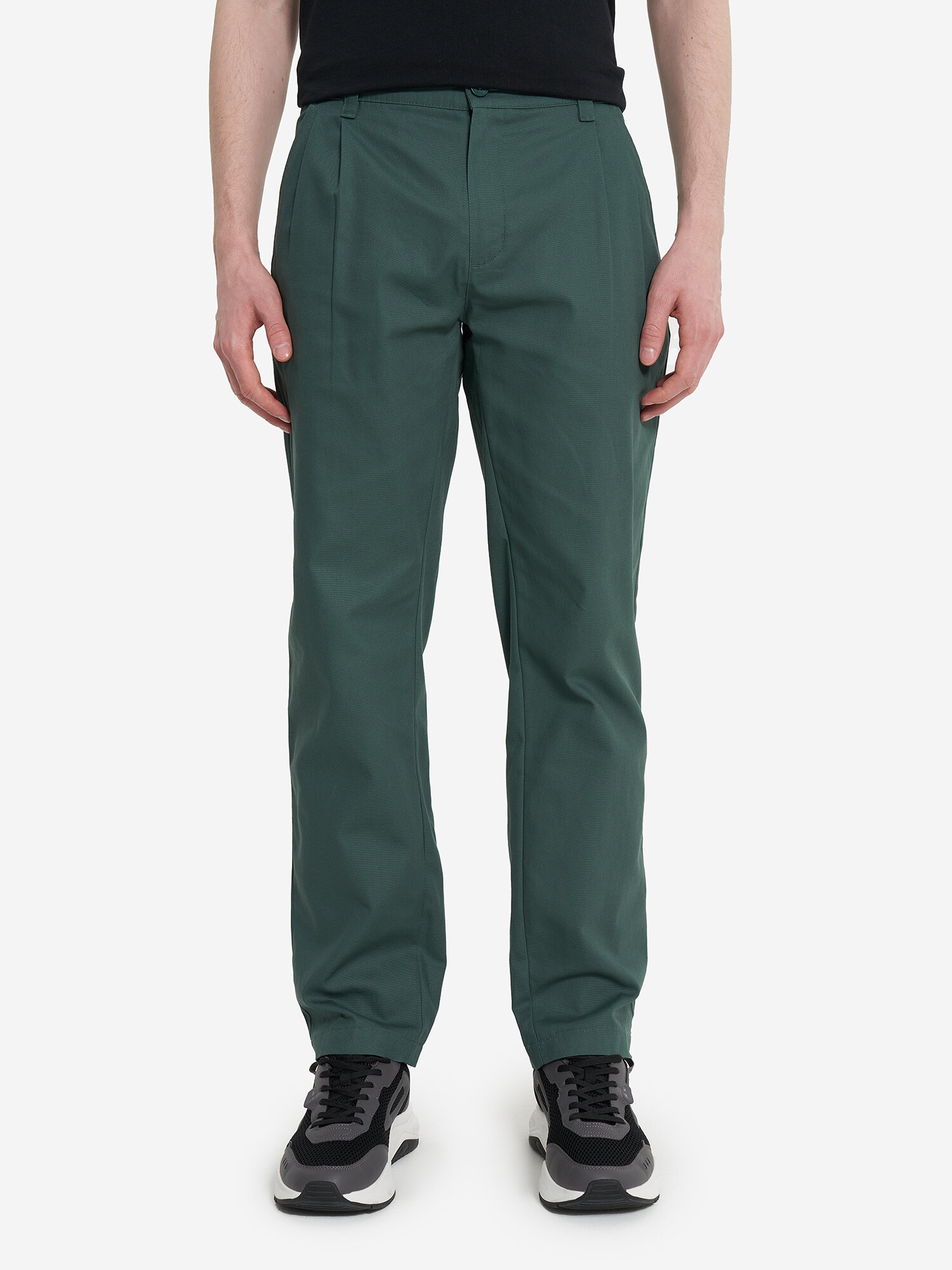 Брюки Fila, размер 50, зеленый, — фото 1