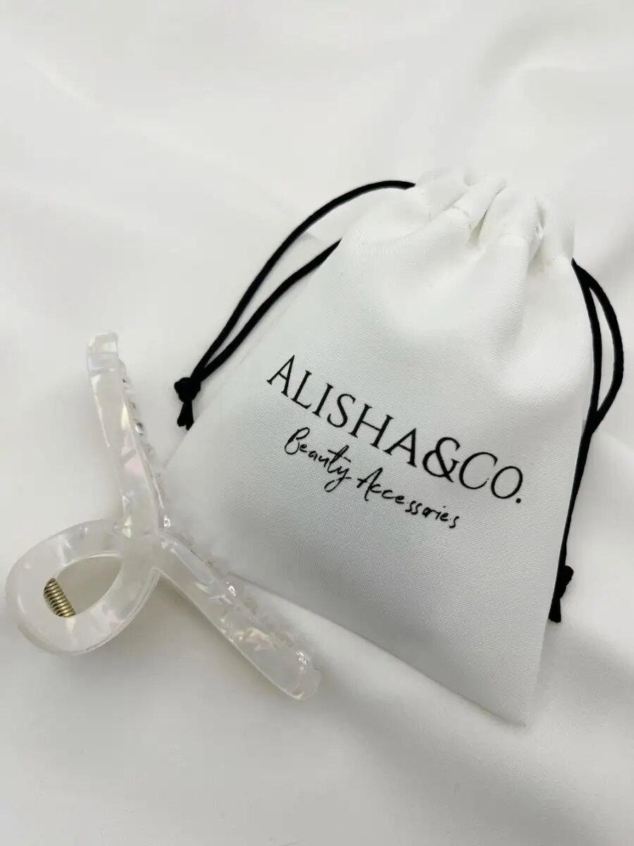 Крабик для волос большой Premium Pearl XL — фото 1