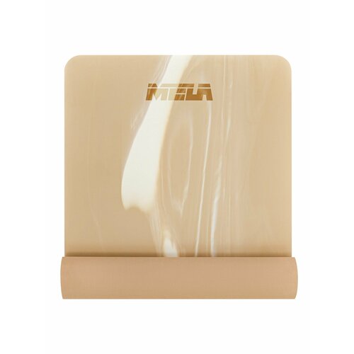 Нескользящий коврик для йоги и фитнеса каучуковый