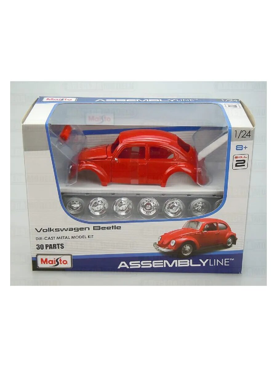 Сборная модель 1:24 SP AL-Volkswagen Beetle - NEW — фото 1