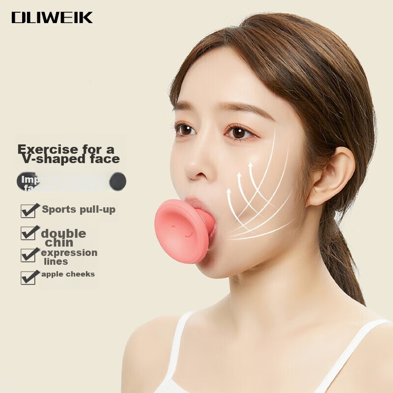 Duweike, Masseter Muscle Trainer, Facial Muscle Exercise, Small V-Face, Double Chin, Jawline, Nasolabial Folds, Shaping And Lifting