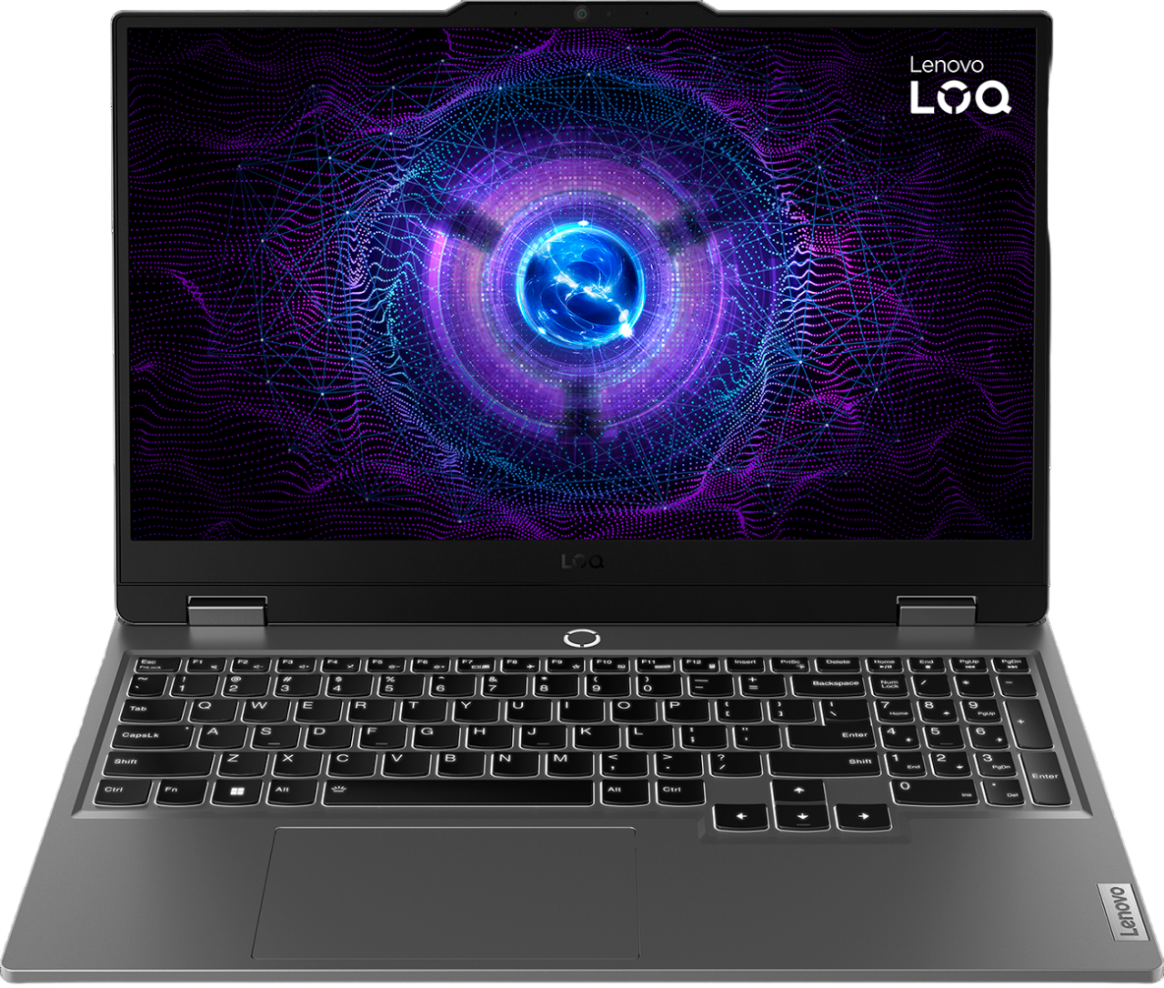 Ноутбук Lenovo LOQ Gen 9 15.6" FHD IPS/Core i5-12450HX/16GB/512GB SSD/GeForce RTX 3050 6Gb/NoOS/RUSKB/серый (83GS005NRK)