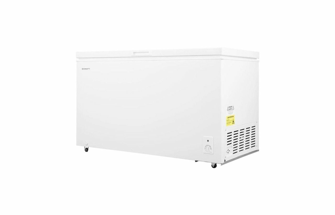 Морозильный ларь KRAFT "BD (W)-460RX", белый, напольное расположение, 460 л