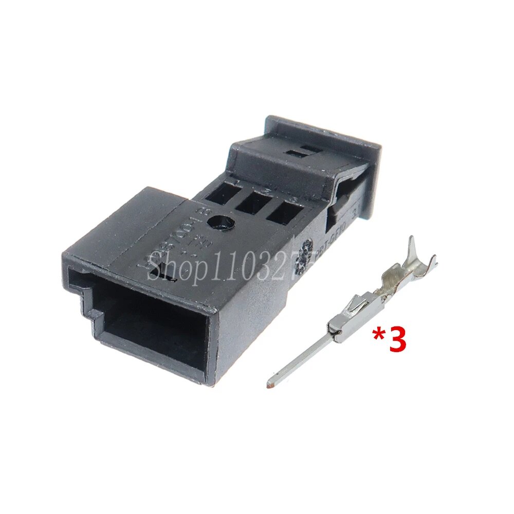 1 компл 3-контактный проводной разъем 1-968700-1 1-1718346-1 1355620-1 для автомобильного датчика дождя для VW BMW автозапчасти 1 Set male