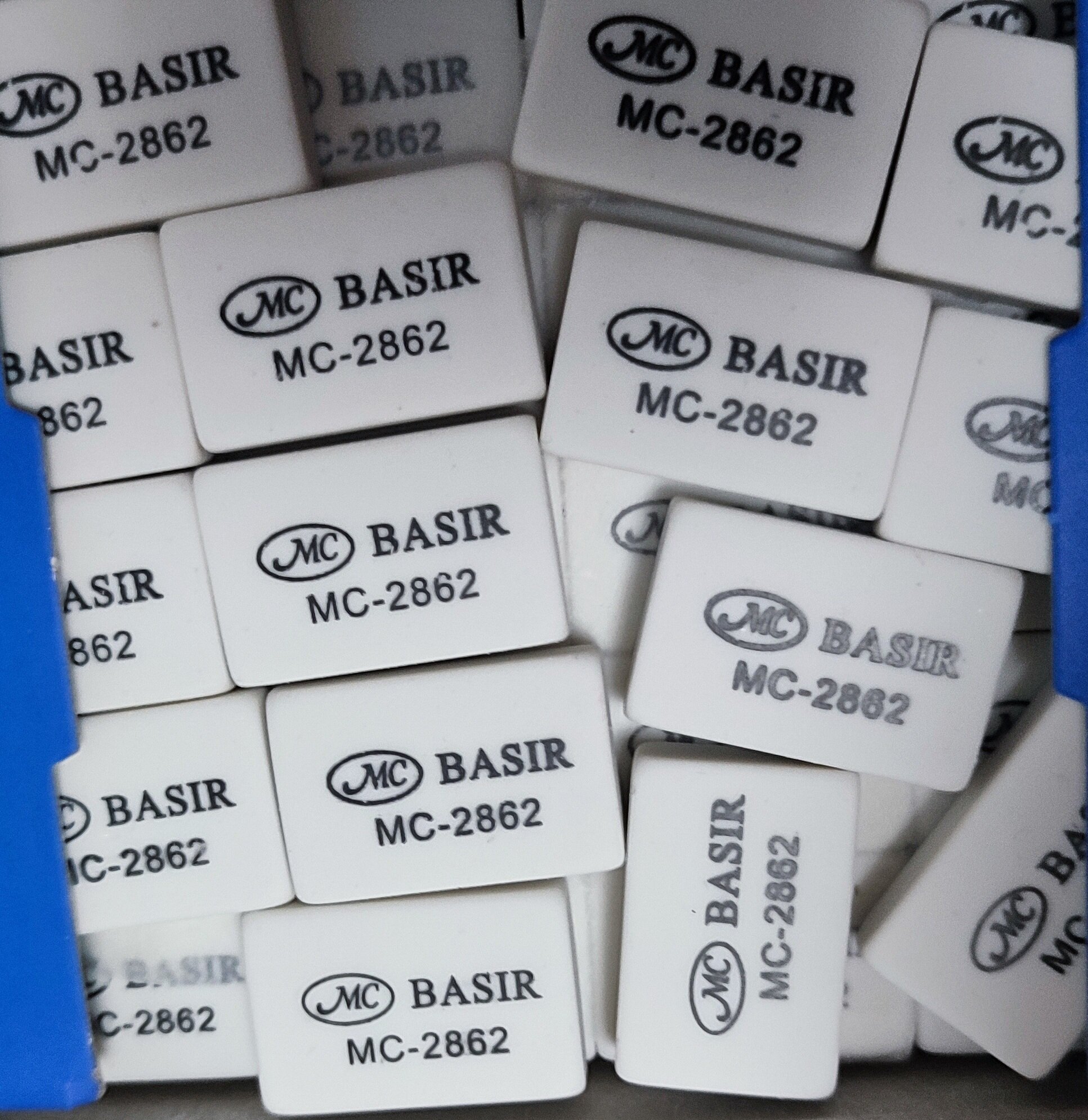 Ластики MC-Basir 2862  набор 5 шт