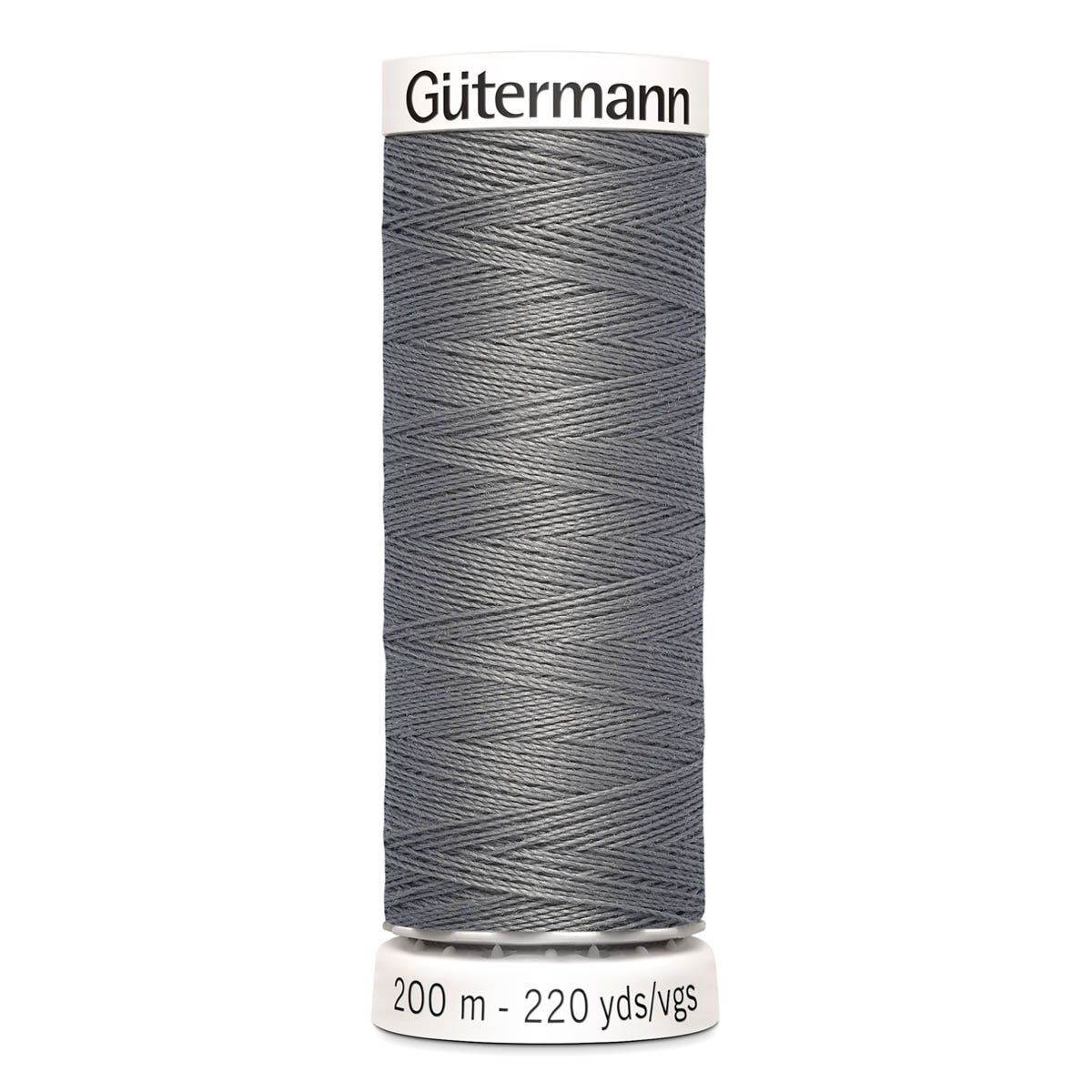 Нитки швейные для всех материалов Gutermann Sew-all, 200 м (496 серо-стальной), 5 шт