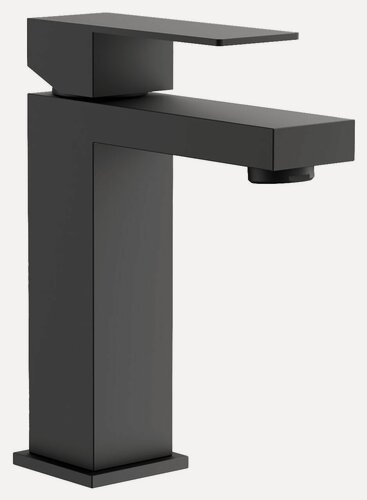 Изображение товара Смеситель монолитный для раковины сатин нержавеющая сталь, кран для умывальника BELZ B10817-7