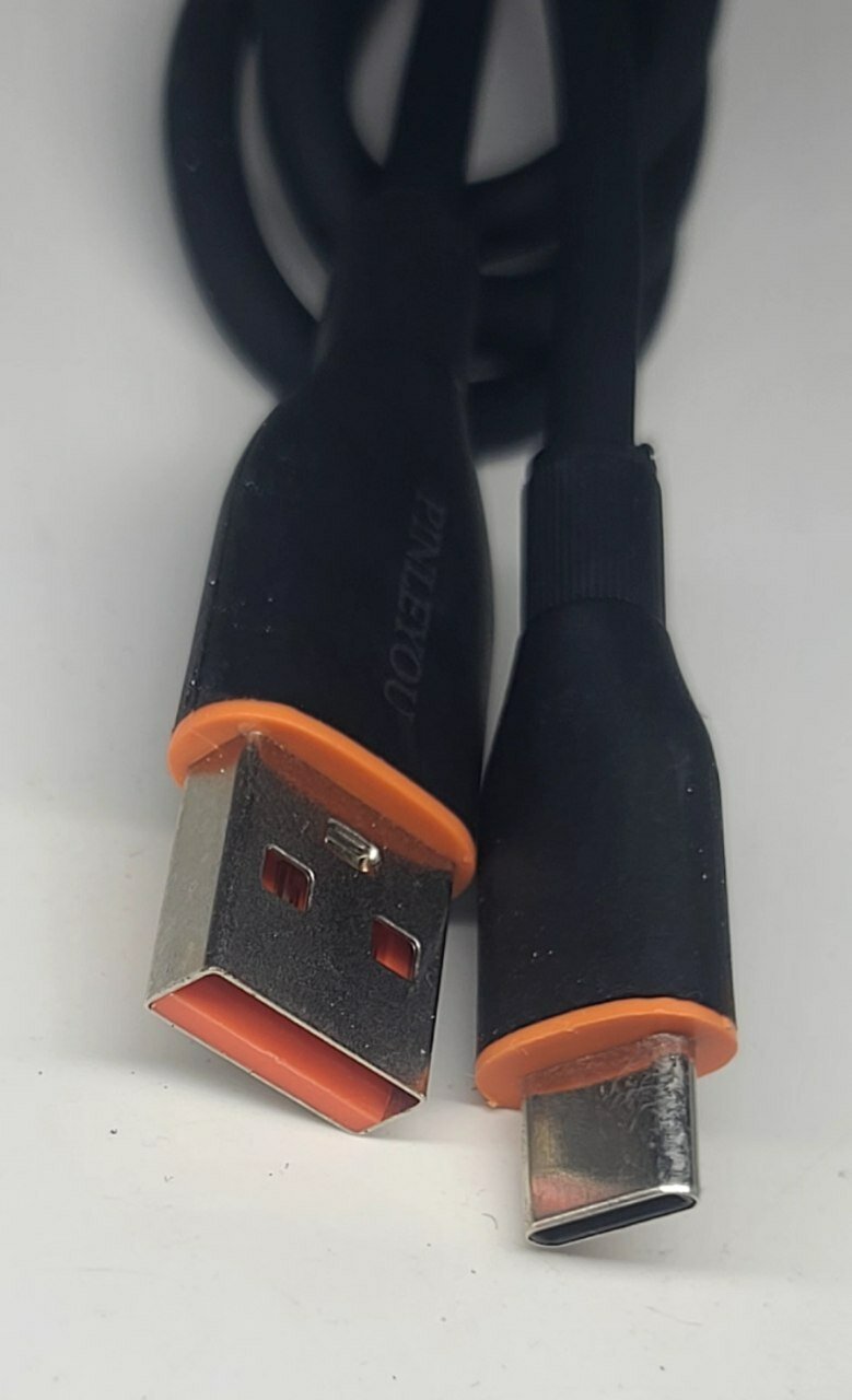 PINLEYOU (USB - A to TYPE-C) SILICONE S11 1m 6A PINLEYOU TYPE-C