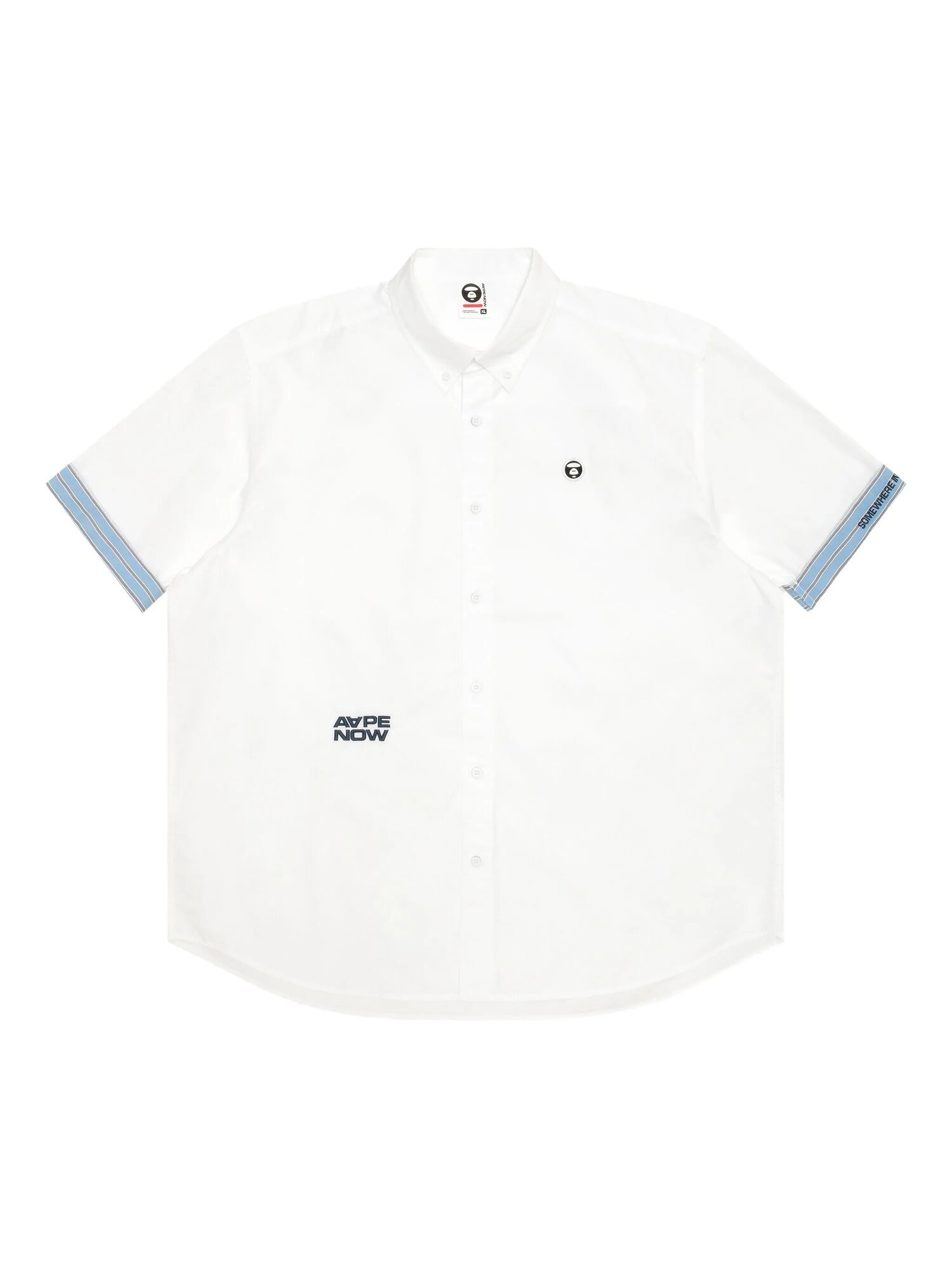 Рубашка A BATHING APE, размер S, белый