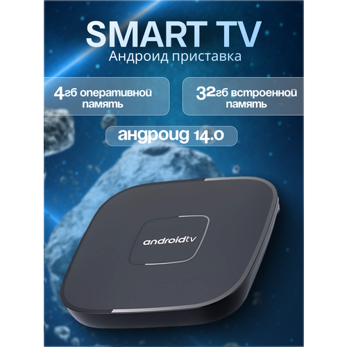 SMART TV приставка Андроид 14 4 Гб 32Гб 3600₽