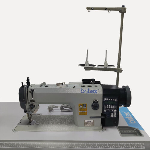 Изображение товара Швейная машина Britex BR-0303D4, плавный запуск, программируемая, серводвигатель, тяжелая ткань