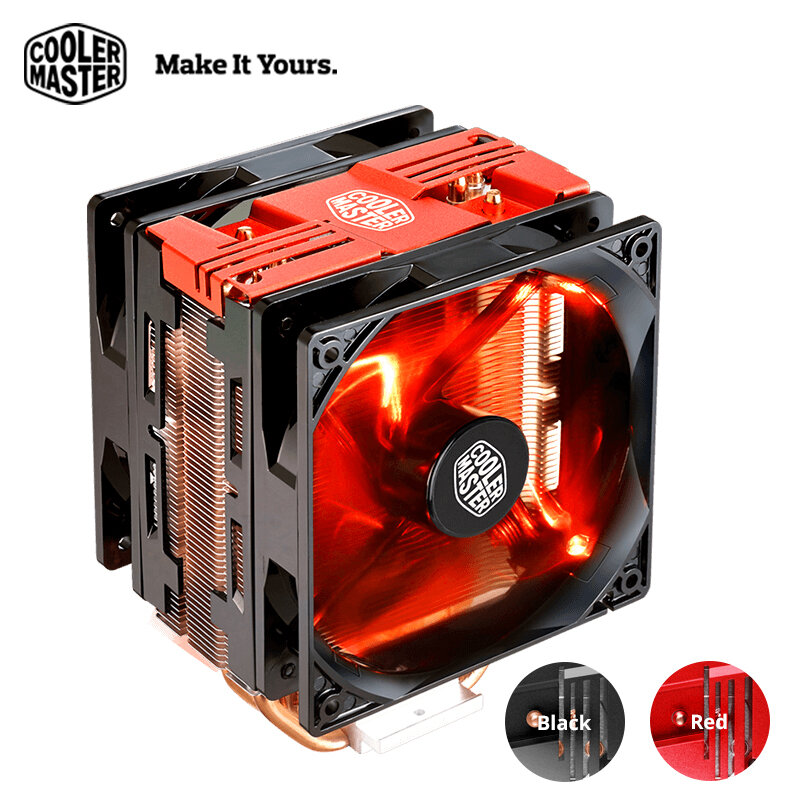 Cooler Master T400 Pro Computer CPU Cooler Dual 120mm Вентиляторs