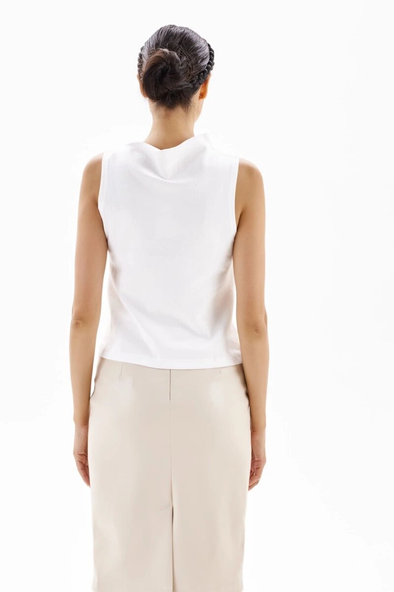 Топ Selfie, размер S, белый — фото 1