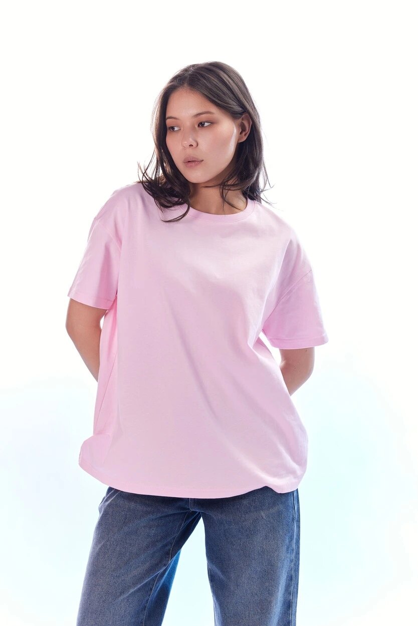 Футболка Selfie, размер XS, рoзовый — фото 1