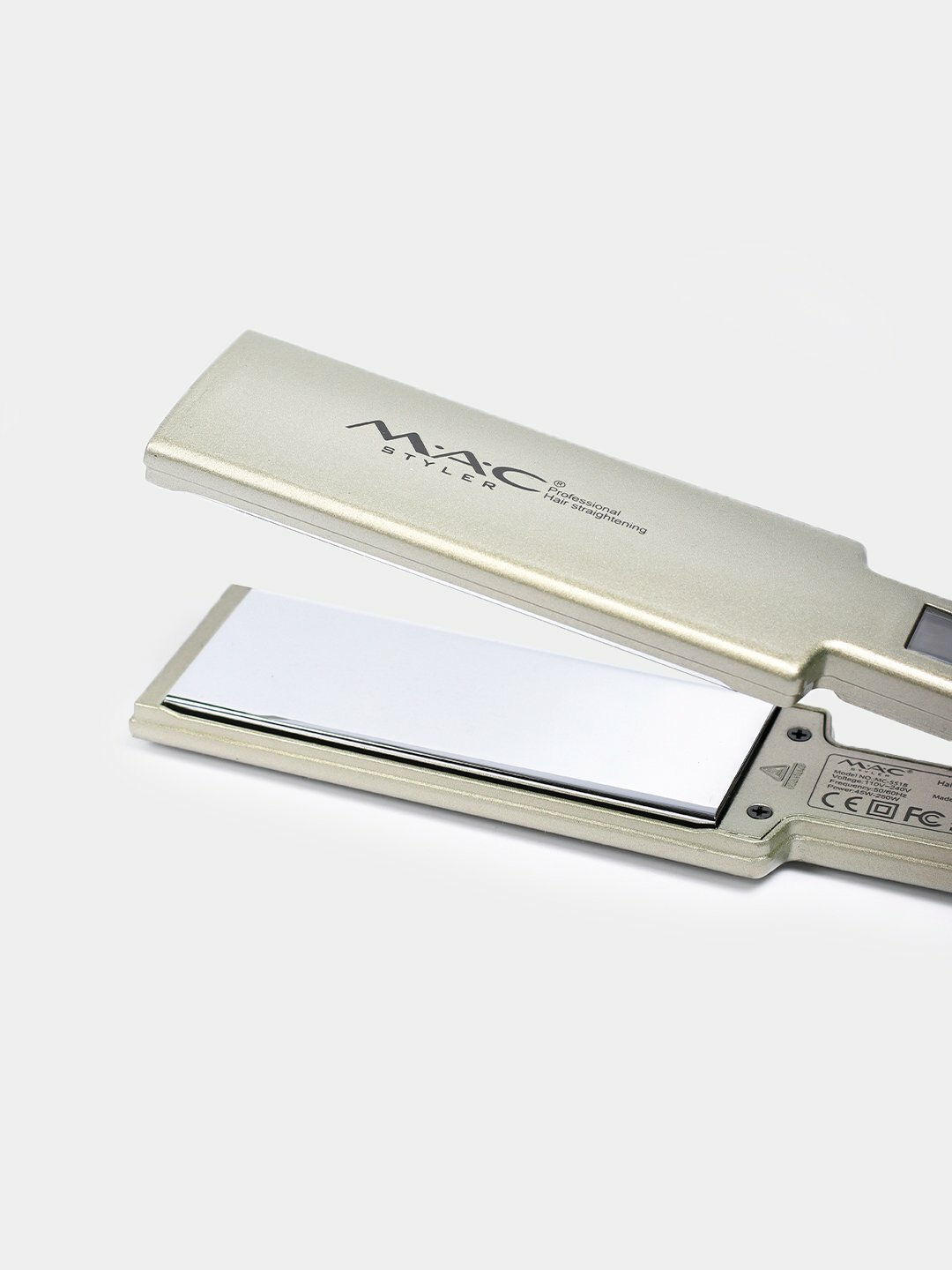 Профессиональный утюжок, выпрямитель для волос MAC Styler MC-5518A Titan, с LCD дисплеем — фото 1