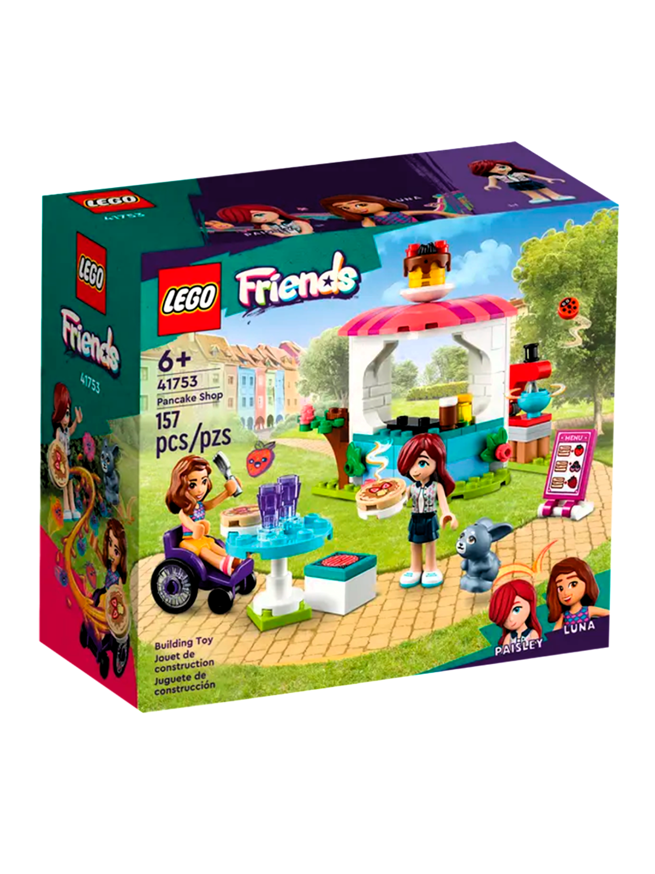 Конструктор LEGO Friends Блинная лавка, 157 деталей, возраст 6+, 41753