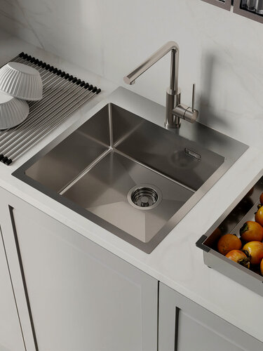 Изображение товара Мойка IDDIS Хейз (Haze) HAZ49S0i77 нержавеющая сталь сатин 490*510 мм