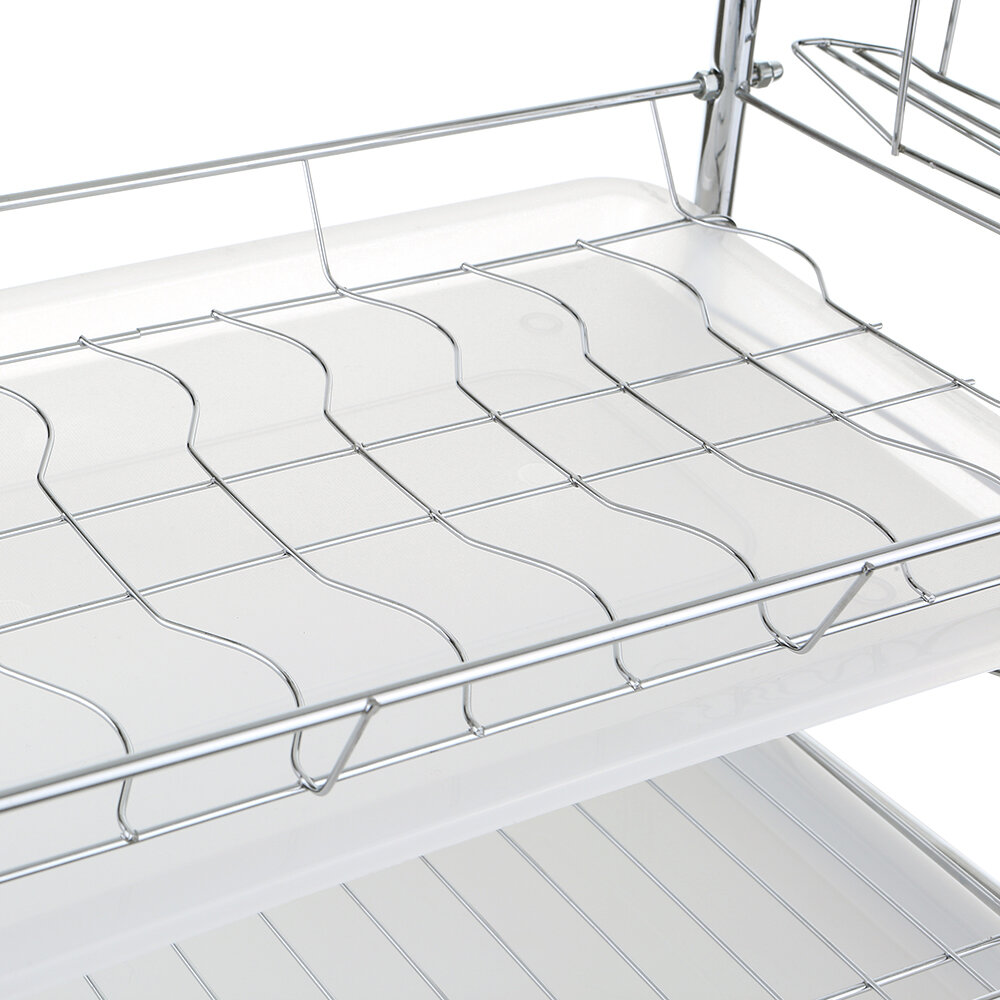 Подставки И Держатели Для Ножей Xiaomi Многофункциональная 3-уровневая стойка для блюд кухонная стойка для хранения стойки дренирование с палочками для еды/ножи/подводная доска Дренажная доска