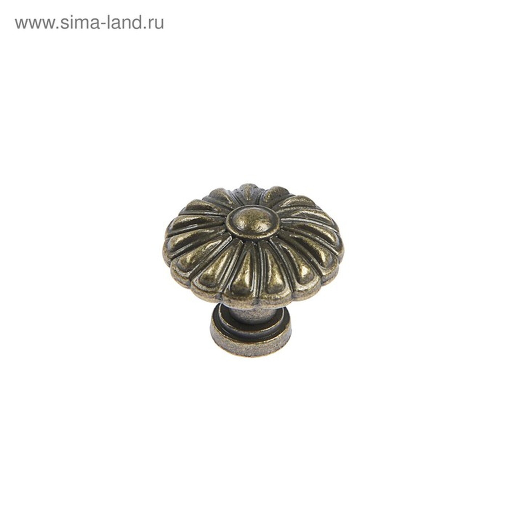 Мебельная ручка Тундра Vintage 012 10788156 металл цвет бронза