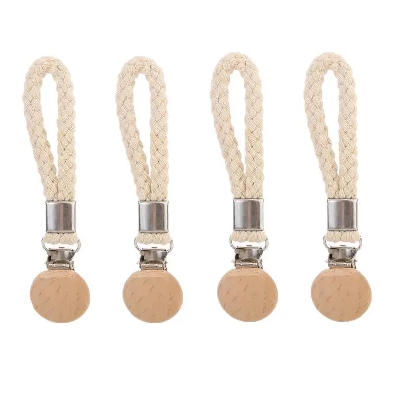 Зажимы для полотенец из нержавеющей стали 2/4/6 шт, 4PCS Beige