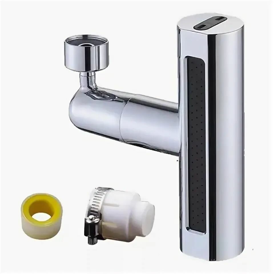 Насадки На Смесители Xiaomi Аэратор, нержавеющая сталь, 3 режима, поворотный, серебристый