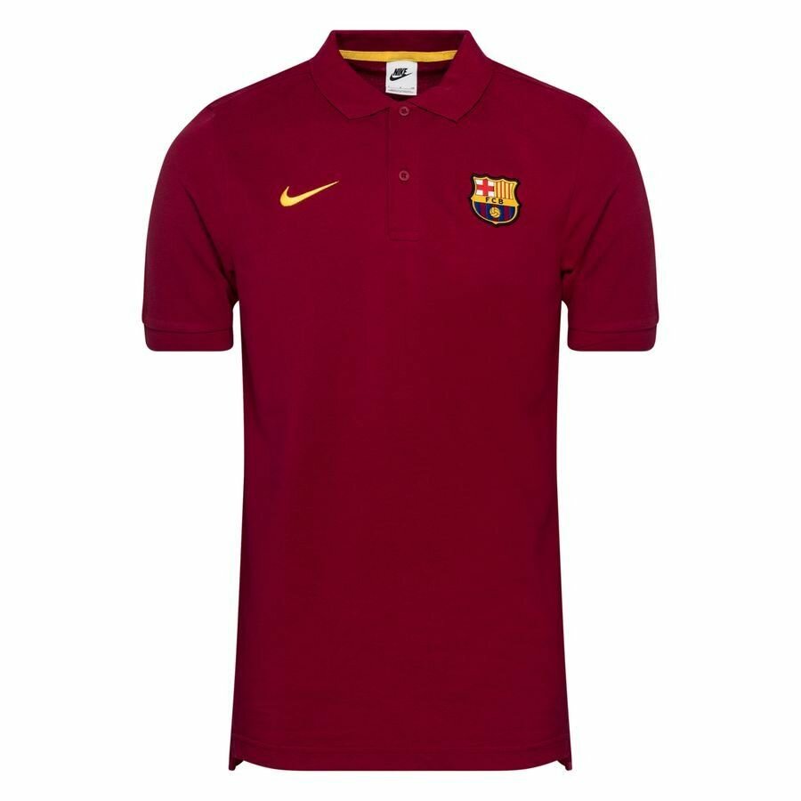 Поло NIKE FC Barcelona, размер L, бордовый