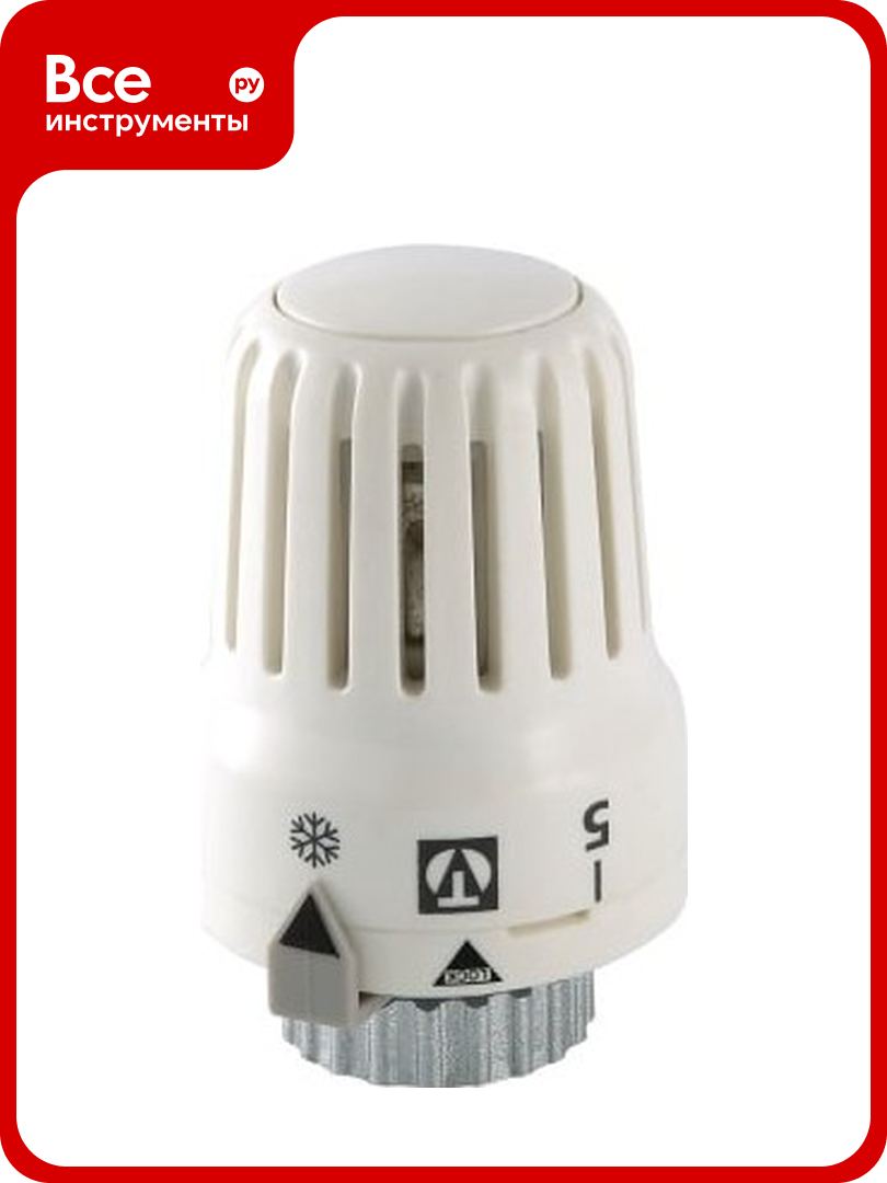 Жидкостная термоголовка диапазон регулировки 6.5 - 27.5 C Valtec VT.3000.0.0