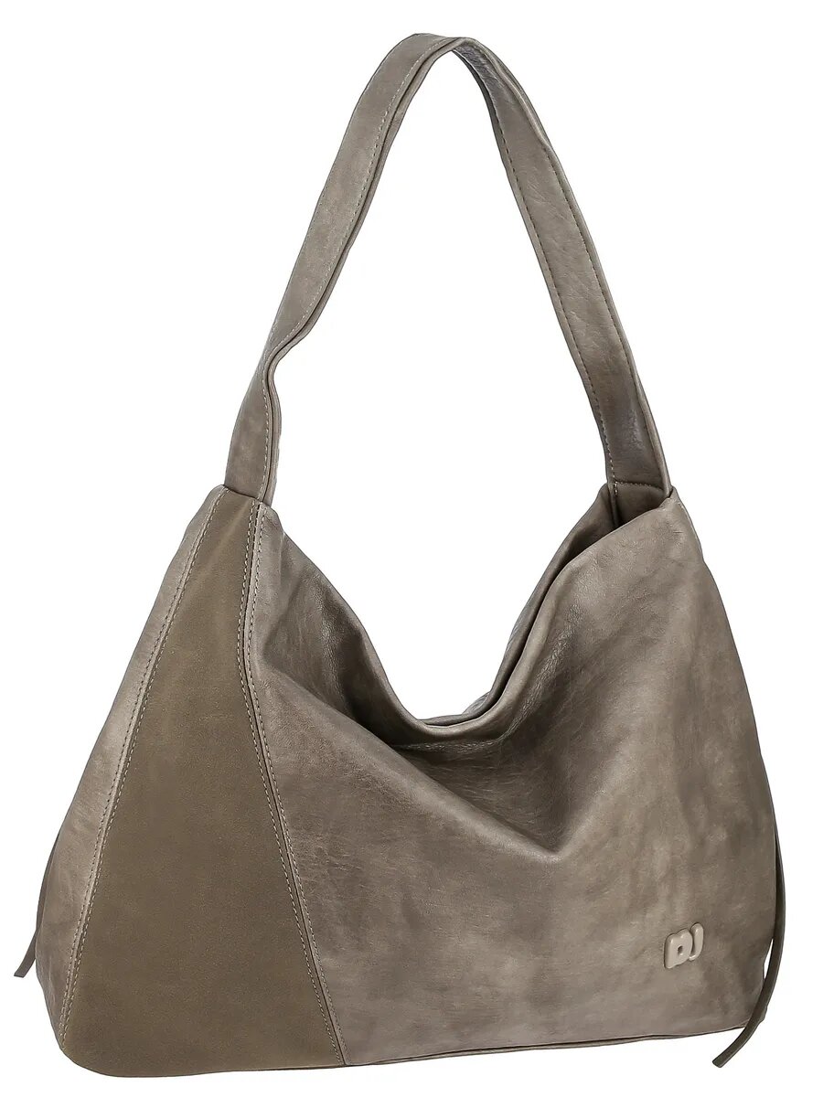 Сумка хобо DAVID JONES, хаки — фото 1