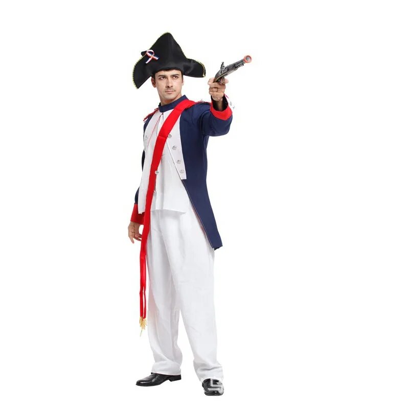 Мужской исторический костюм воина Наполеона