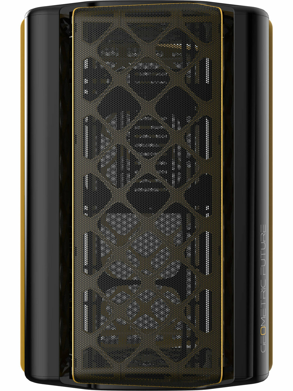 Корпус для ПК без БП GEOMETRIC FUTURE Model 2 The Ark Black/Gold (1AM2AKBK00100) — фото 1