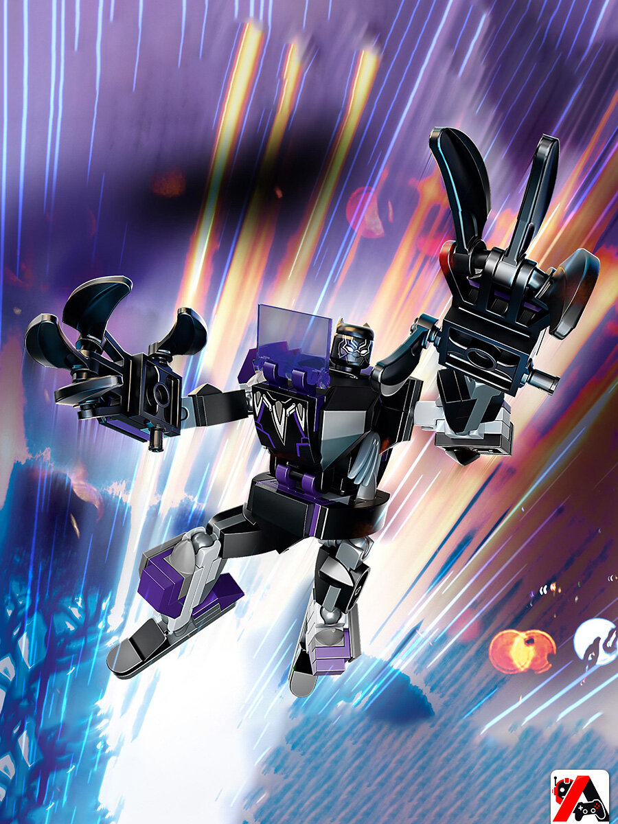 Конструктор Марвел Черная Пантера: робот — фото 1