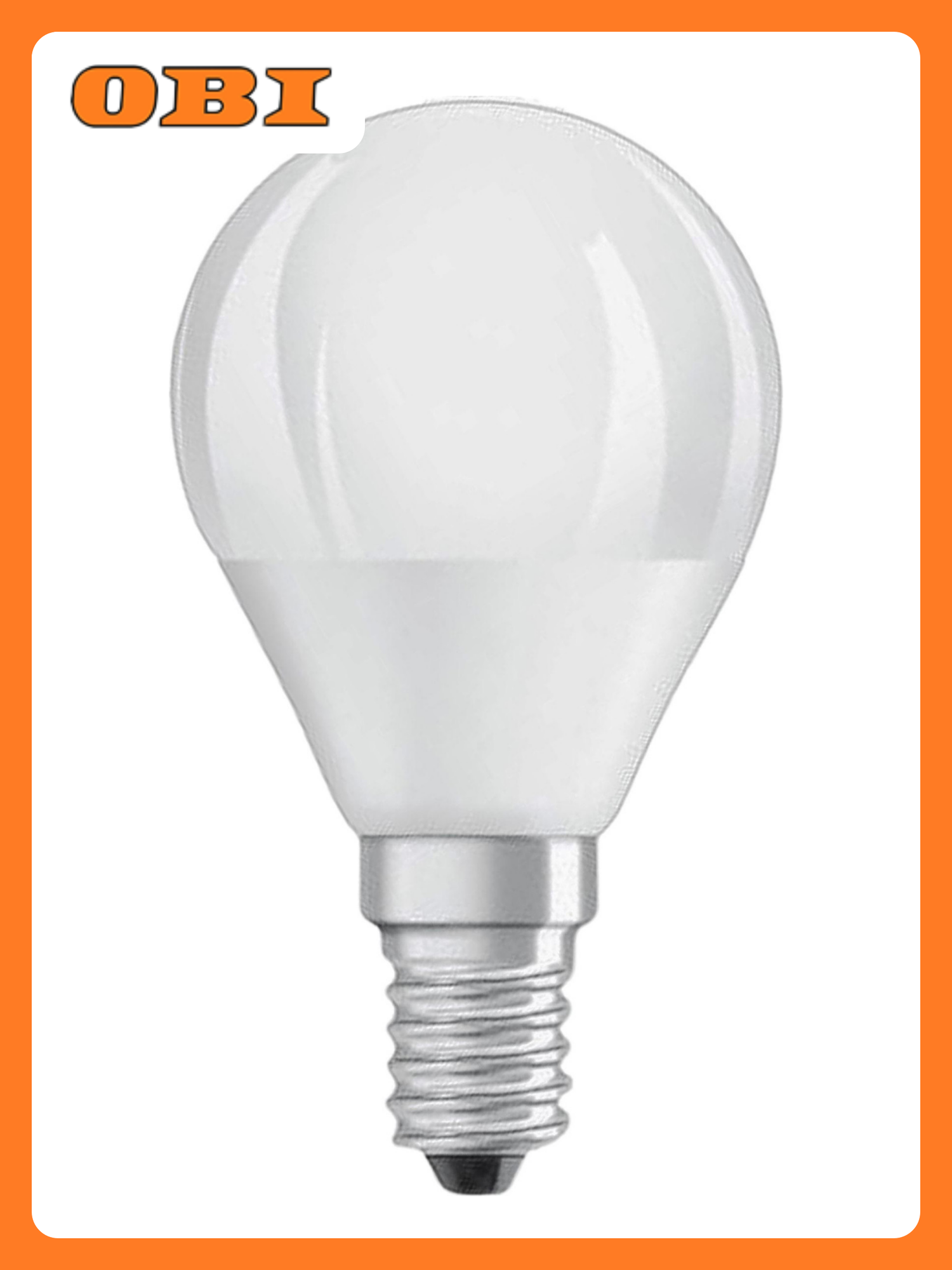 Светодиодная лампа OSRAM CLASSIC P E14 65 Вт рефлекторная 550 лм 4000 К шар