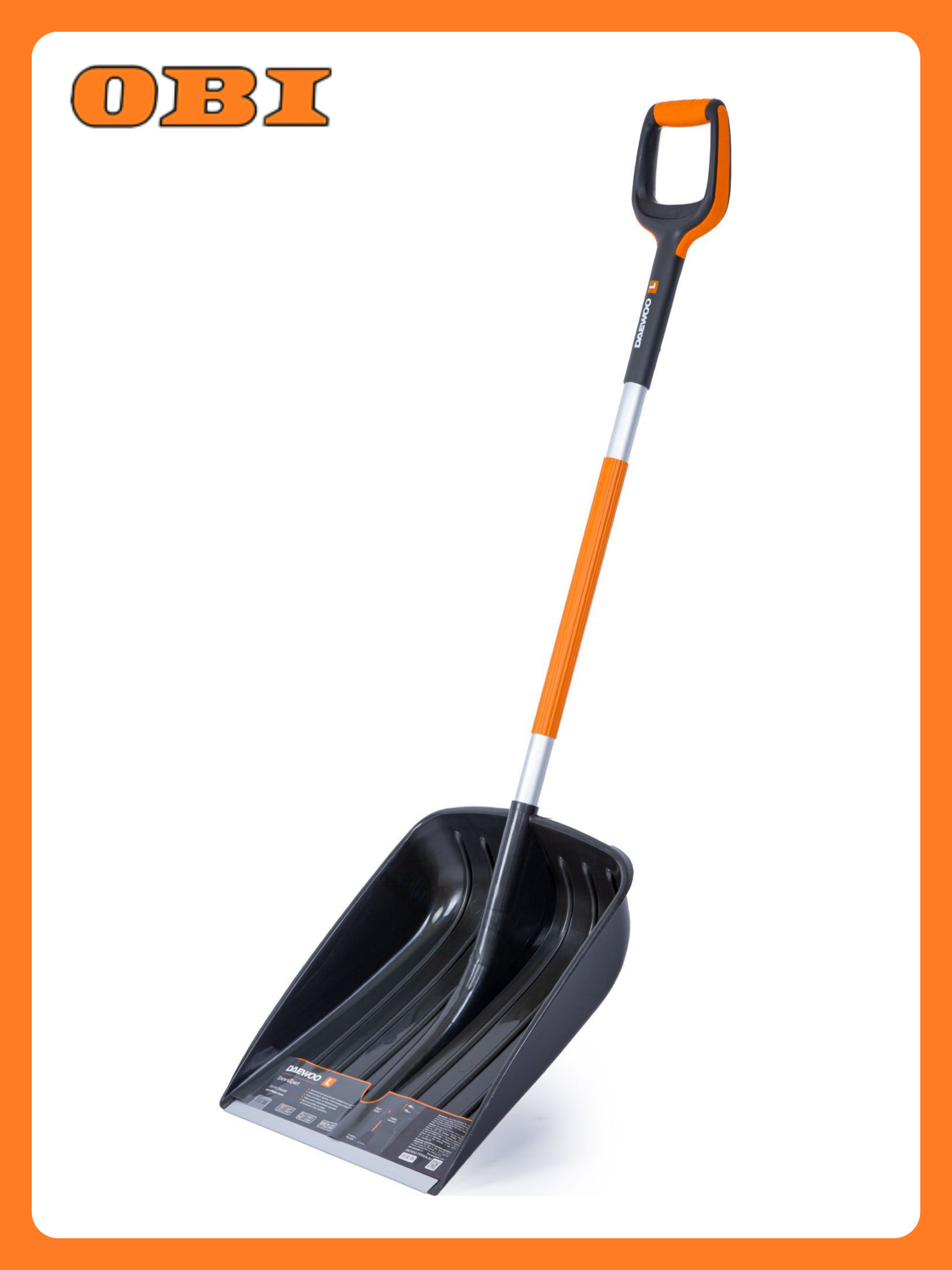 Лопата для уборки снега DAEWOO DAST 50 46x51 см
