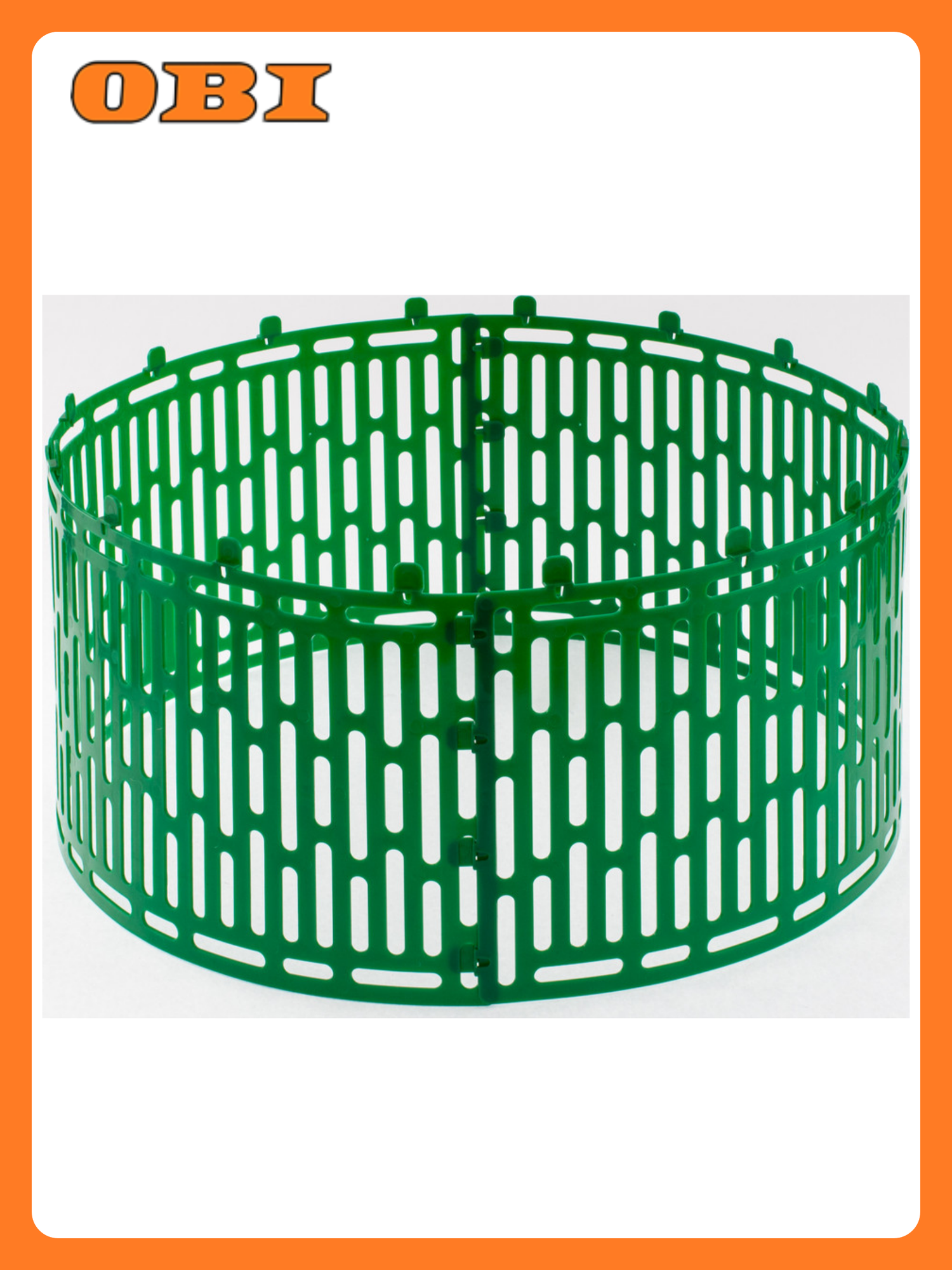 Защитно-декоративное ограждение для защиты деревьев и кустов, комплект 4 шт, зеленый// Palisad