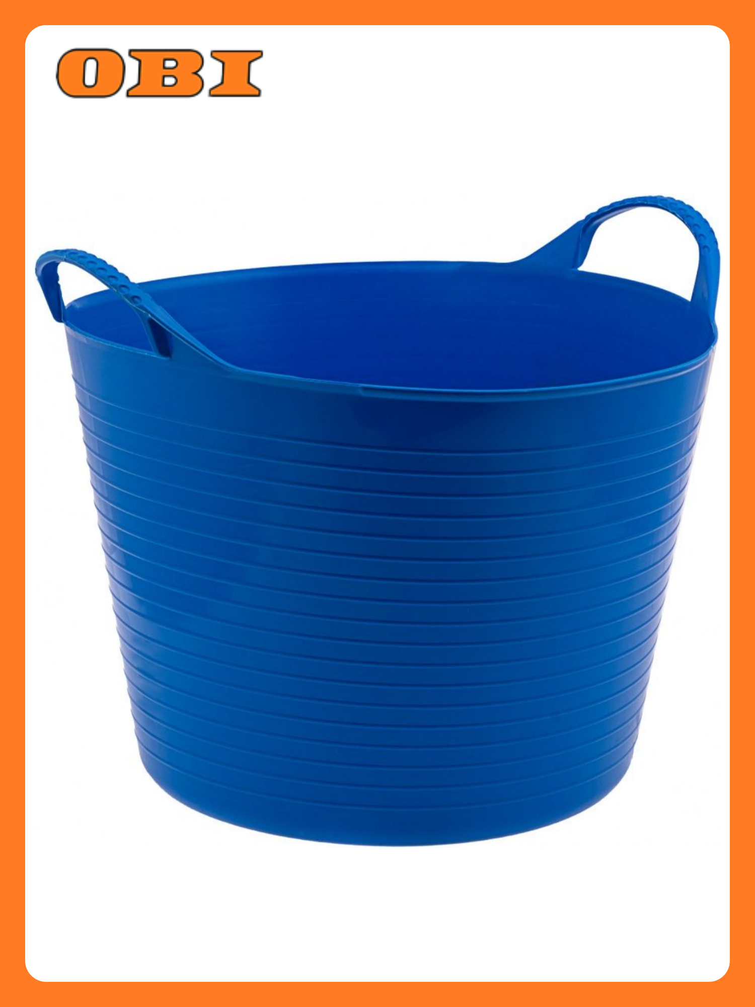 Ведро гибкое сверхпрочное 40 л синее Россия Сибртех