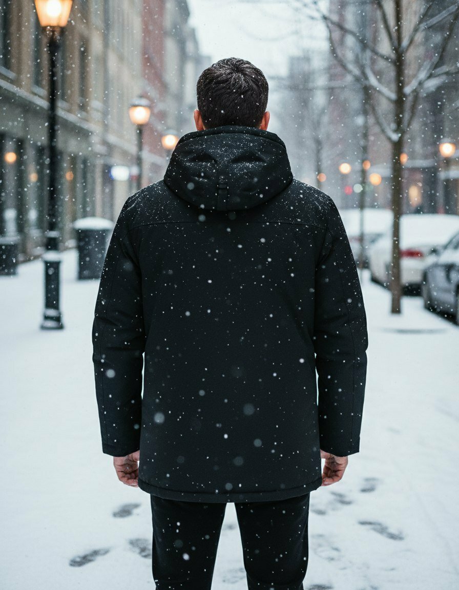 Куртка , размер 4XL, черный — фото 1