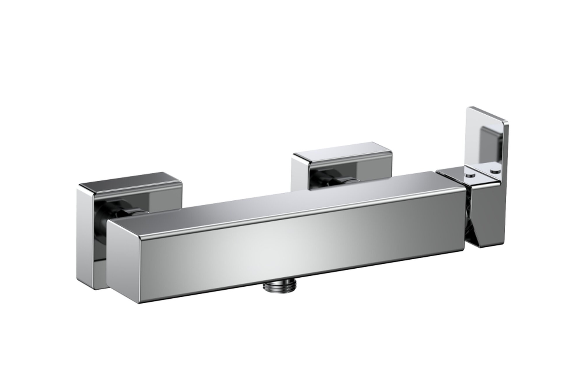 Смеситель для душа AQUAme AQM6813CR, латунь, хром, рычажный механизм