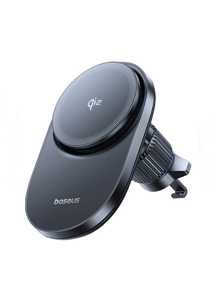 Baseus Автомобильный держатель с беспроводной зарядкой MagSafe Baseus PrimeTrip VC1 Pro Magnetic Wireless Charging Car Mount Qi2 BS-CM054 (C40169009123-00) черный