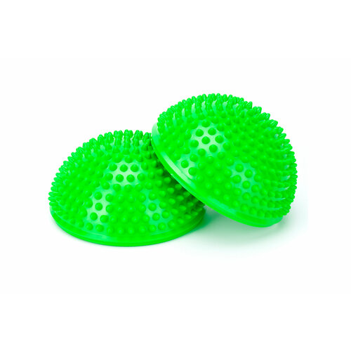 Полусфера массажно-балансировочная набор 2 шт Original FitTools зеленый 921₽