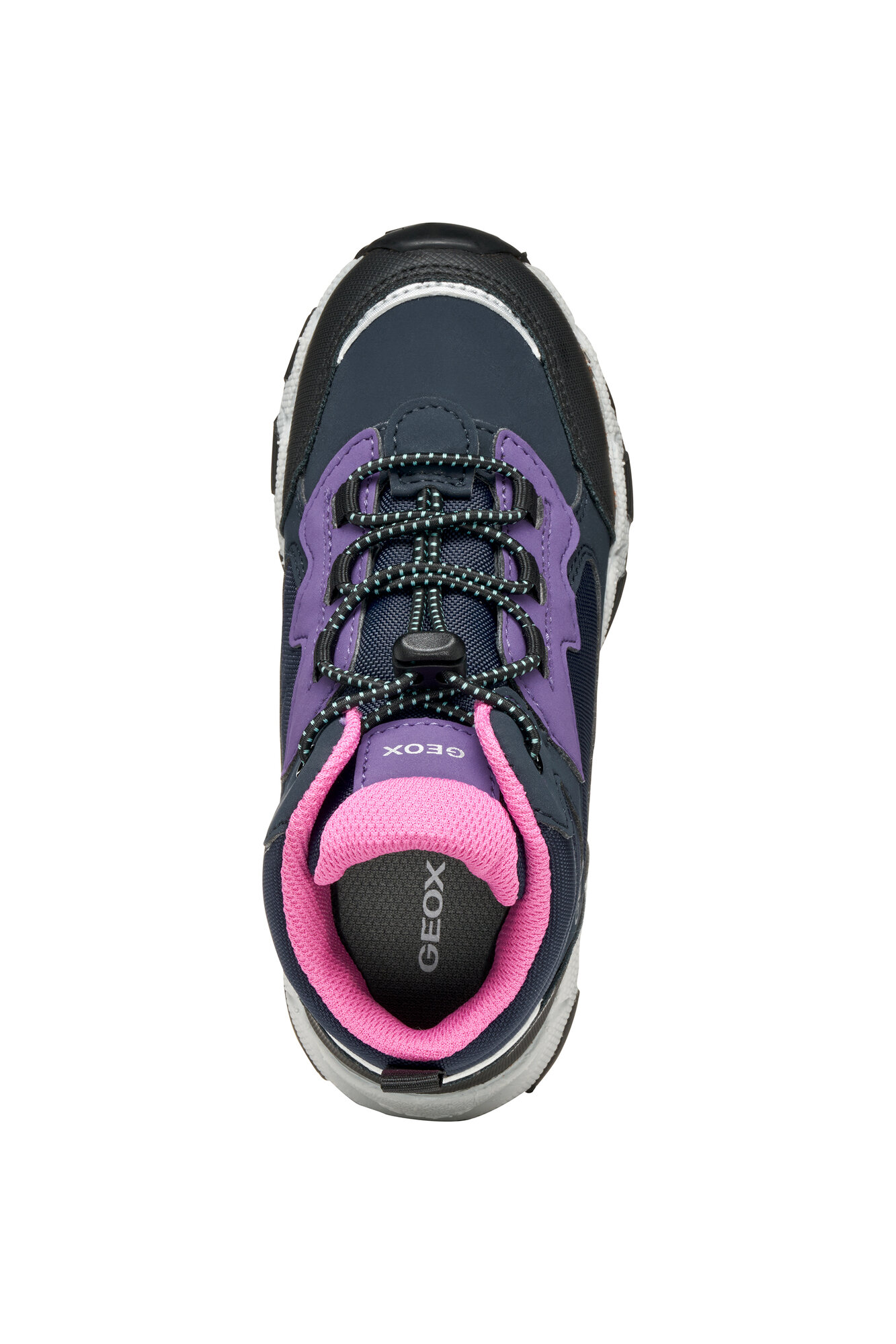 Кроссовки GEOX, размер 38 EU, неви/лиловый — фото 1