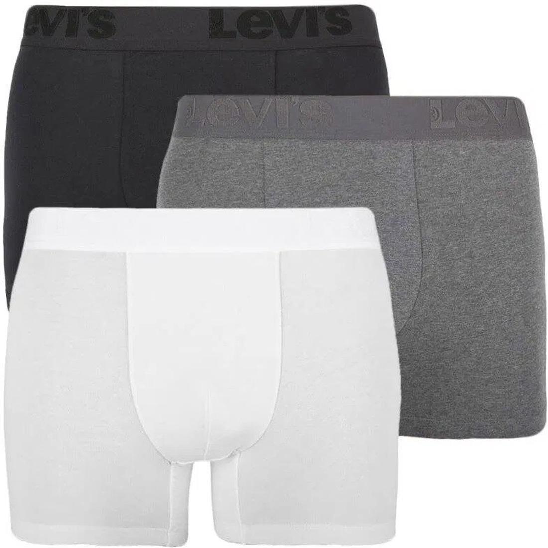 Трусы Levi's, комплект из 3 шт., размер L, мультиколор
