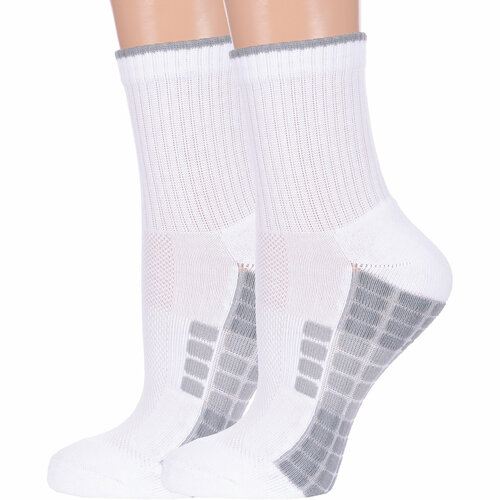 фото Носки para socks, 2 пары, размер 25, белый