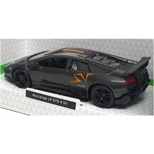 Машина металлическая BBurago 1:32 Lamborghini Murcielago LP 670-4 SV 18-43052 масштабная модель lamborghini murcielago lp 670 4 superveloce 2009