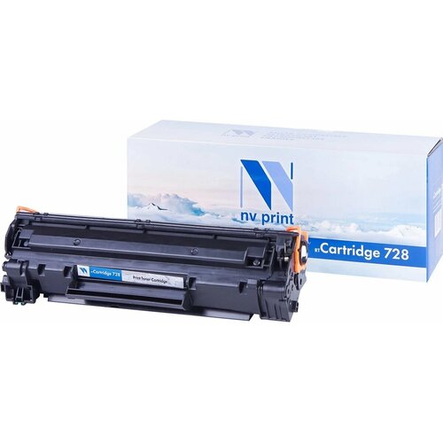 Картридж NV PRINT совместимый для CANON (728) MF4410/4430/4450/4550dn/4580dn, (2100 стр.) картридж nv print ce278a cartridge 728 чёрный для лазерного принтера совместимый 2шт