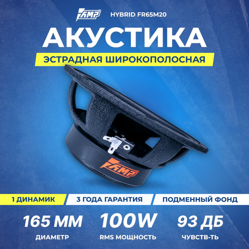 Акустика эстрадная AMP Hybrid FR65M20 широкополосная (1шт.)